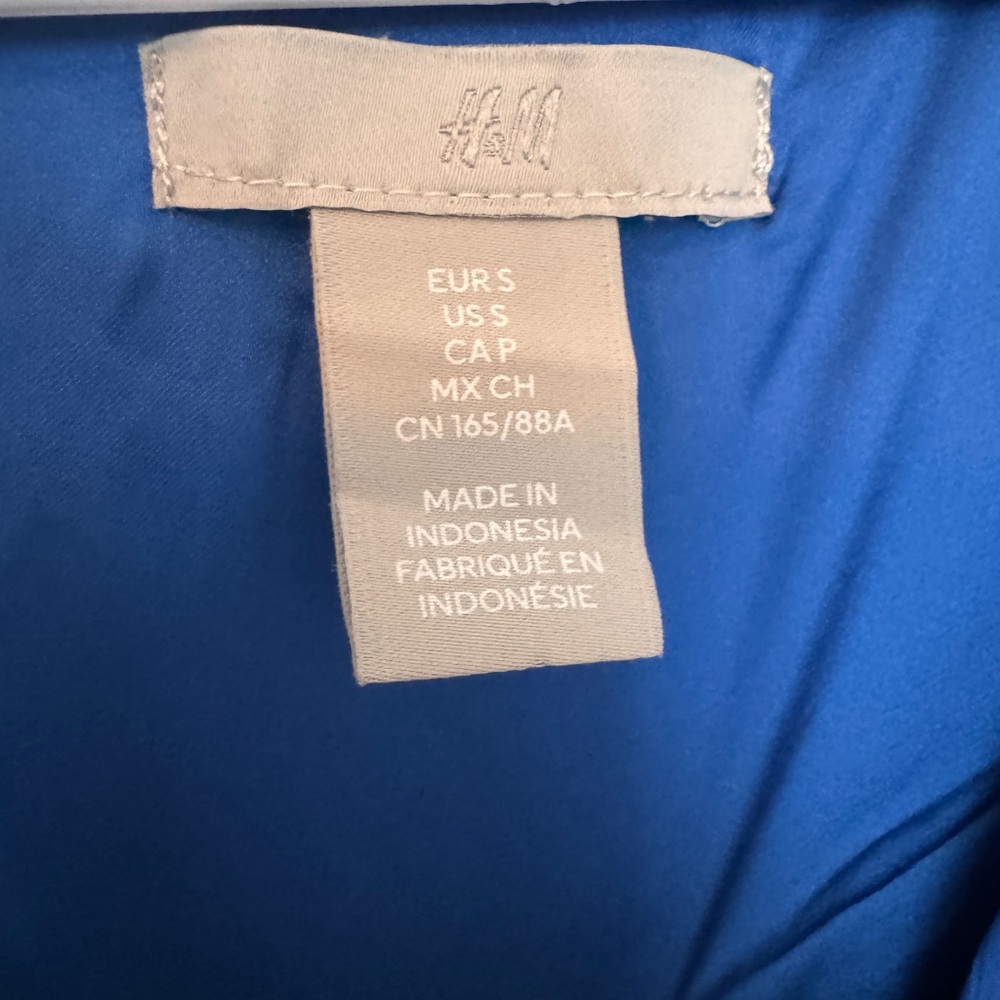 NWOT H&M DRAWSTRING-DETAIL DRESS - Picture 4 of 6